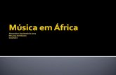 Música da África