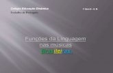 Funções da Linguagem - Língua Portuguesa.  Exemplos com músicas brasileiras