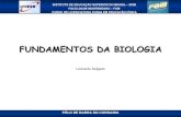 Aula01: INTRODUÇÃO À BIOLOGIA APLICADA A EDUCAÇÃO FÍSICA