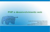 Desenvolvimento web e PHP