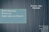 Distribuição de poisson aplicada no Excell - Prof.Dr. Nilo Antonio de Souza Sampaio