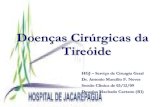 Doenças cirurgicas da tireóide