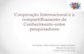 Cooperação Internacional e o compartilhamento de Conhecimento entre pesquisadores