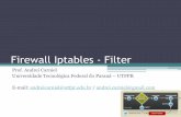 Aula 8.1 - Iptables tabela Filter