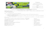 Regulamento Oficial 4º Regional da UCASF