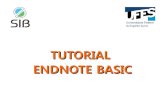 Tutorial End Note Basic