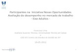 Novas Oportunidades - Francisco Lima - IST