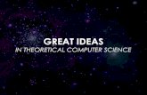 Grandes ideias na teoria da ciência da computação