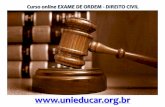 Curso online exame de ordem direito civil
