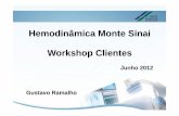 Workshop Clientes - Hemodinâmica Monte Sinai[modo de compatibilidade]