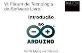 Oficina Arduino - VI Forum de Tecnologia de Software Livre