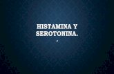 Histamina y serotonina