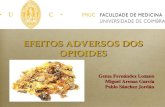 Efeitos adversos opióides