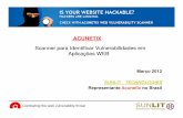 Apresentação acunetix   scanner ambiente web - abril2012 [modo de compatibilidade]