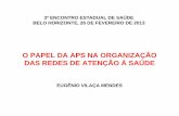 O Papel da APS na Organização das Redes de Atenção à Saúde_Eugenio Vilaça