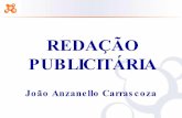 Apresentação sobre Redação Publicitária, de Carrascoza.