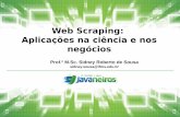 Web Scraping: aplicações nos negócios e na ciência
