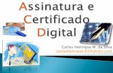 Aula 5 - Assinatura e Certificado Digital