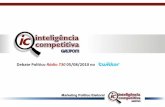 Debate Candidatos Gov. de Goiás na Rádio 730 - Levantamento de Dados no Twitter