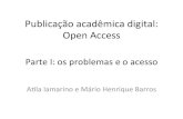 Aula 2 - Open Access I