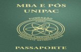 Folder Pós-Graduação e MBA Unipac