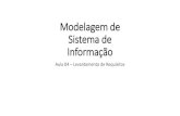Modelagem de Sistemas de Informação 04
