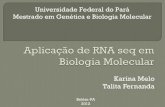 Aplicação de RNA seq em biologia molecular
