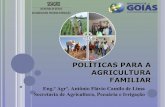 Lavoura Comunitária em Goiás secretário e Agricultura de Goiás, Antônio Flávio