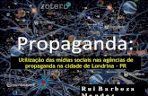Propaganda: A utilização das midias sociais nas agências de propaganda de Londrina - PR
