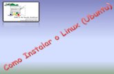 Como instalar o linux