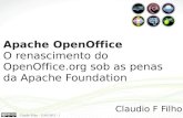 Apache OpenOffice - O renascimento do OOo sob as penas da Apache Foundation