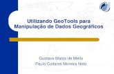 Utilizando GeoTools para Manipulação de Dados Geográficos - Apresentação