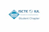 Apresentação do ISCTE ACM Student Chapter