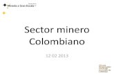 Sector aurífero colombiano