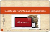 Mendeley gestão referências bibliográficas