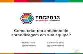 TDC 2013 Cultura Aprendizagem