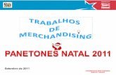 Merchandising panetones 2011