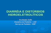 Diarréia e distúrbios hidroeletrolíticos em pediatria