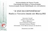 A Voz da Experiência: rádio e terceira idade em Marau/RS