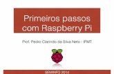 Primeiros passos com Raspberry Pi