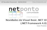 Novidades do Visual Basic .NET 10