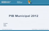 PIB Municipal 2012
