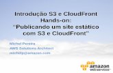 Introdução Hands on sobre S3 e CloudFront