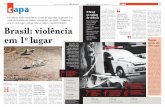 Brasil: violência em 1º lugar