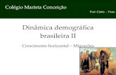 Dinamica demografica brasileira ii