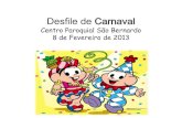 Desfile de carnaval