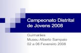 Campeonato Distrital De Jovens 2008