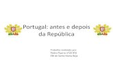 Portugal antes e depois