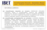 Contribuições sociais ibet-uberlândia