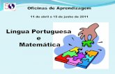 Oficina de aprendizagem   lp e matemática - reunião 6 de junho